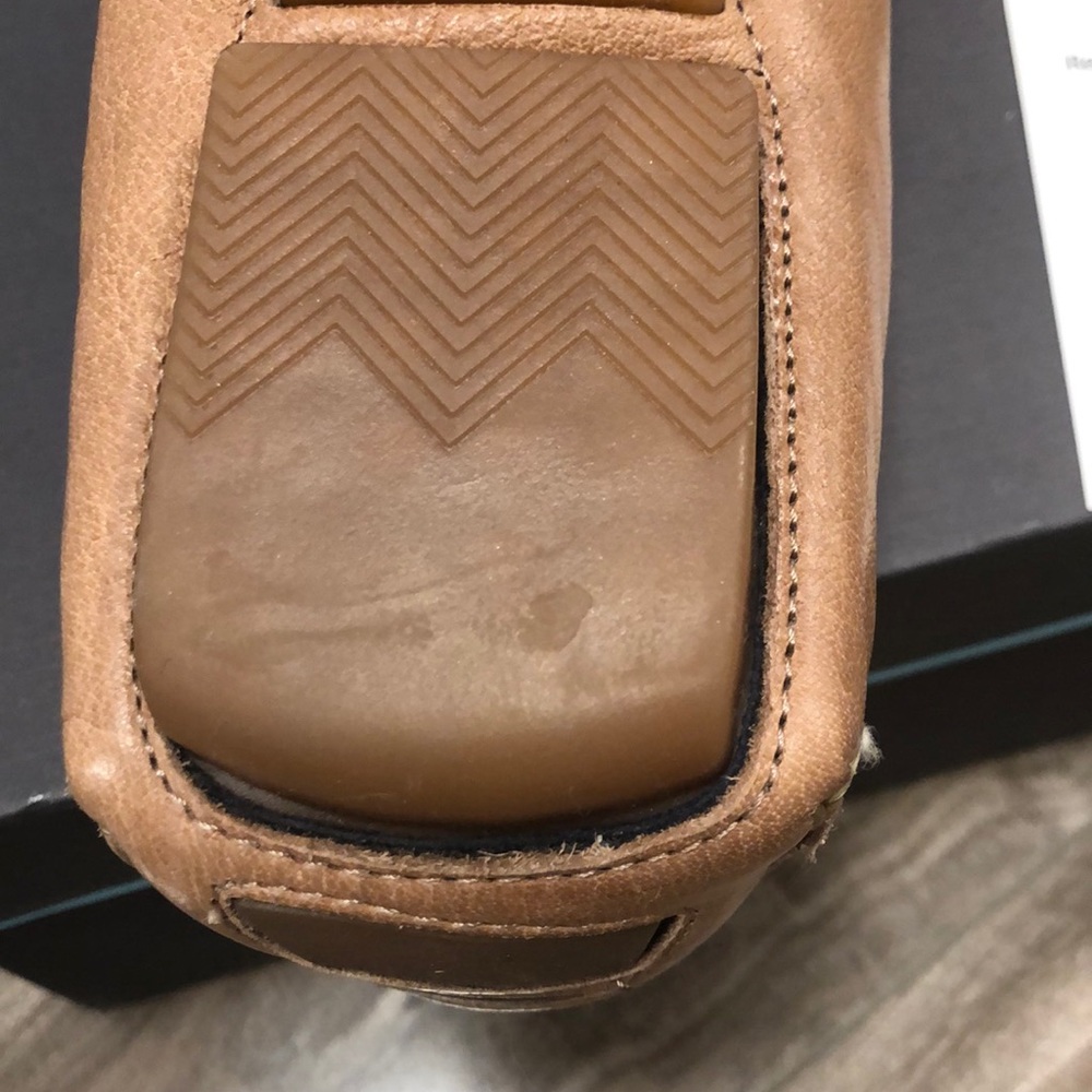🔥🔥GENUINE SHEARLING ROSS AND SNOW Davide Italian driving shoe. - Picture 14 of 16